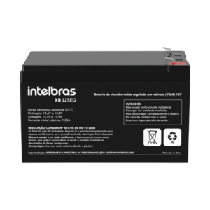 Bateria CFTV 12V Intelbras - Loja na santa Ifigênia - Maxi Network