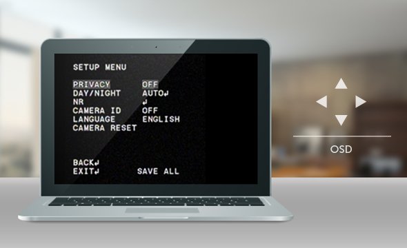 Menu OSD Maxi Network