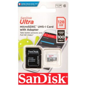 Cartão de Memória SanDisk Ultra 128GB Classe 10