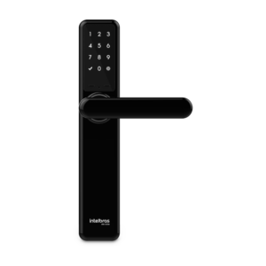Fechadura Digital de Embutir com Maçaneta IFR 3000 Preto Intelbras